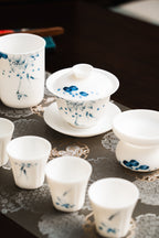 青游 Blue Drift Tea Set