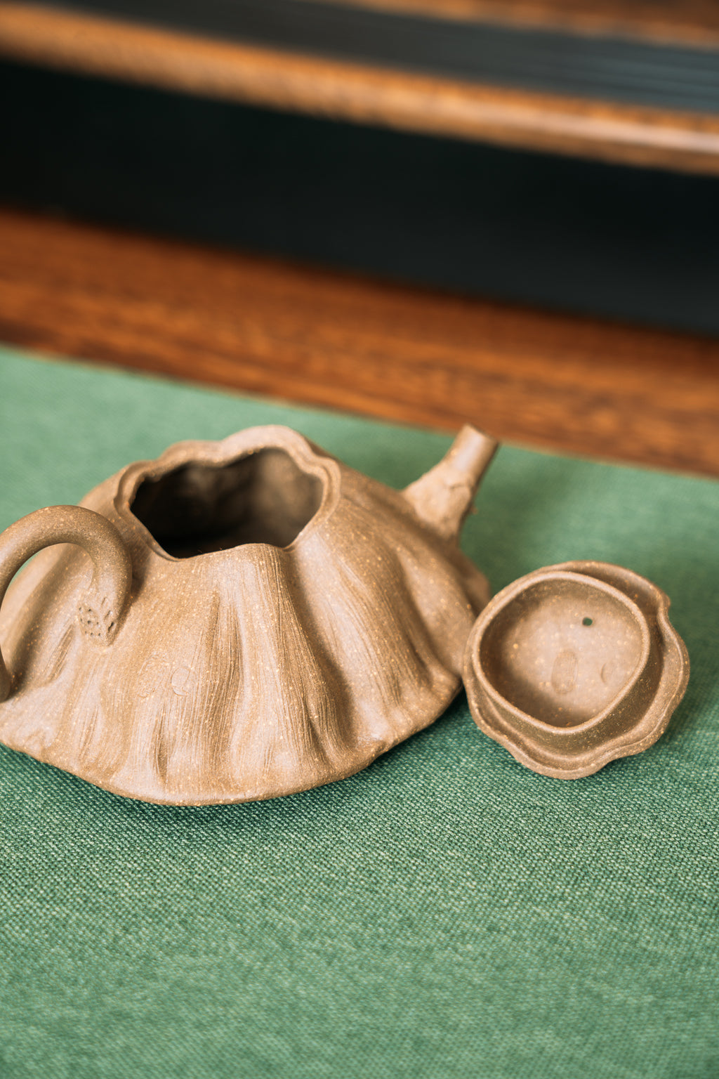 蓮靜｜段泥小品壺 Still Lotus Teapot Duanni Artisan Teapot